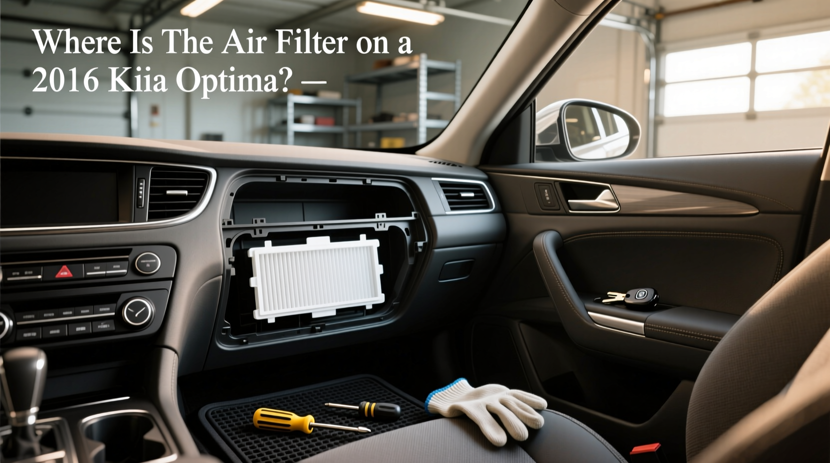 How to Replace a 2016 Kia Optima Cabin Air Filter: A Practical Guide