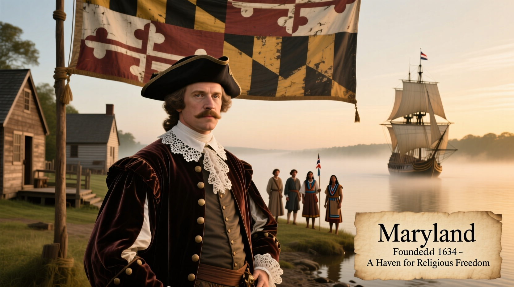 who founded maryland and why unveiling the history