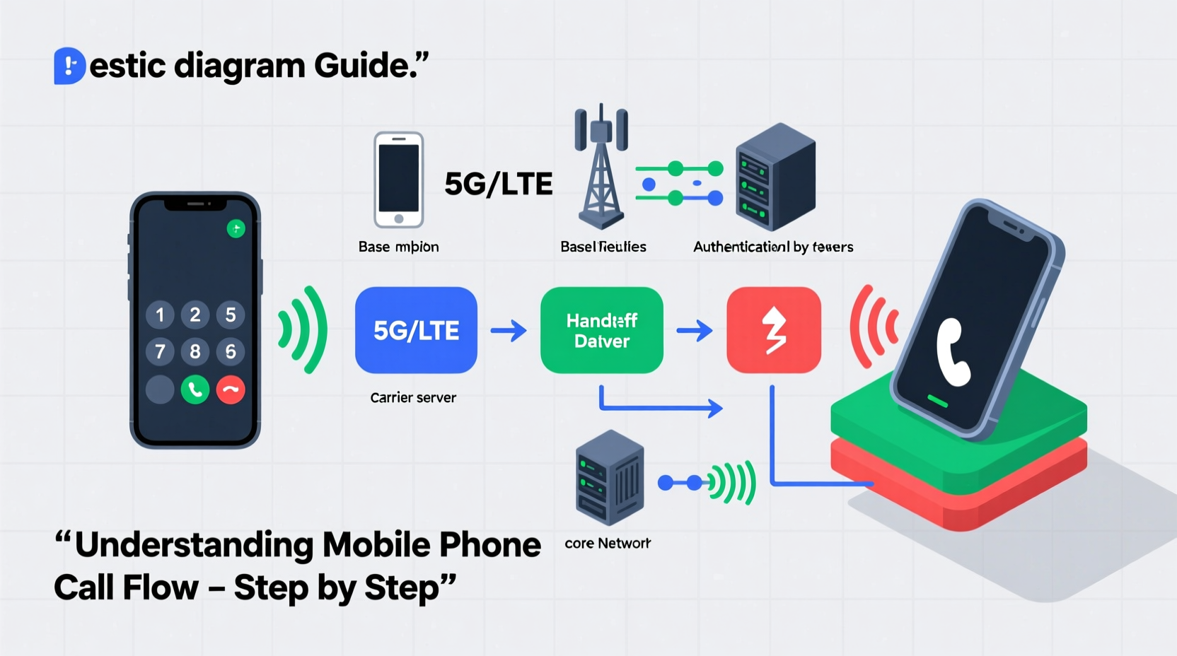 understanding mobile phone call flow a step by step diagram guide