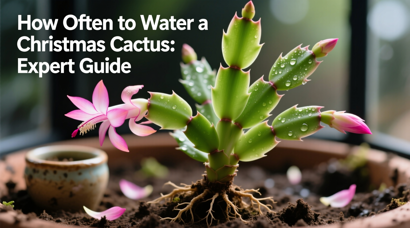 how much do you water a christmas cactus