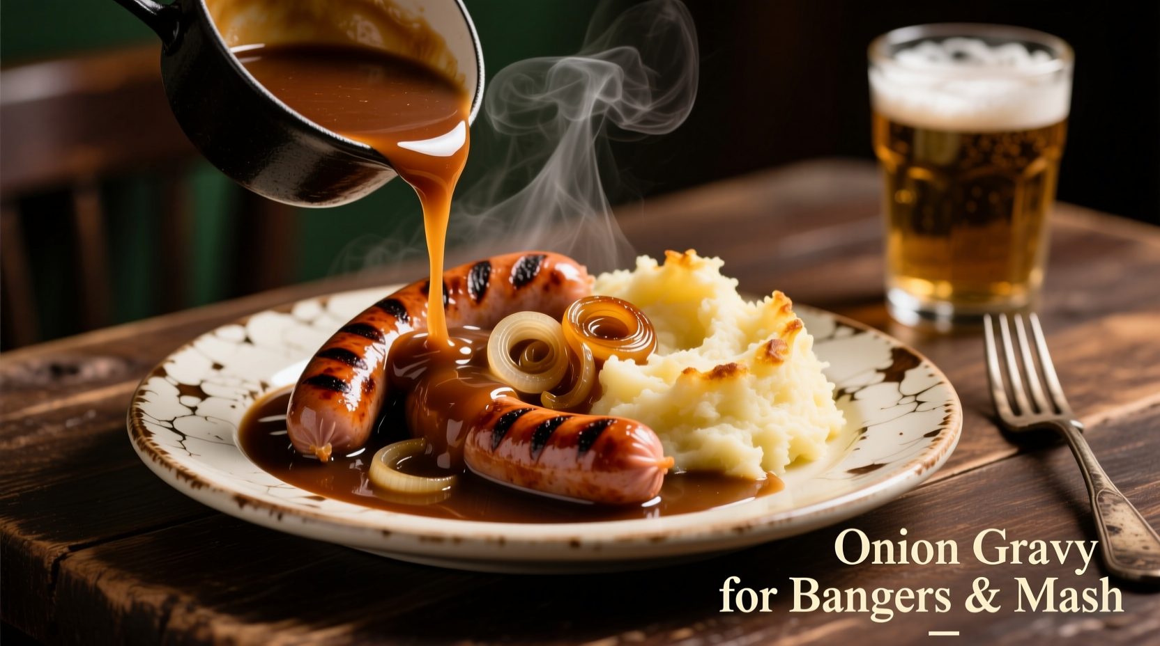 Perfect Onion Gravy for Bangers and Mash Recipe Guide