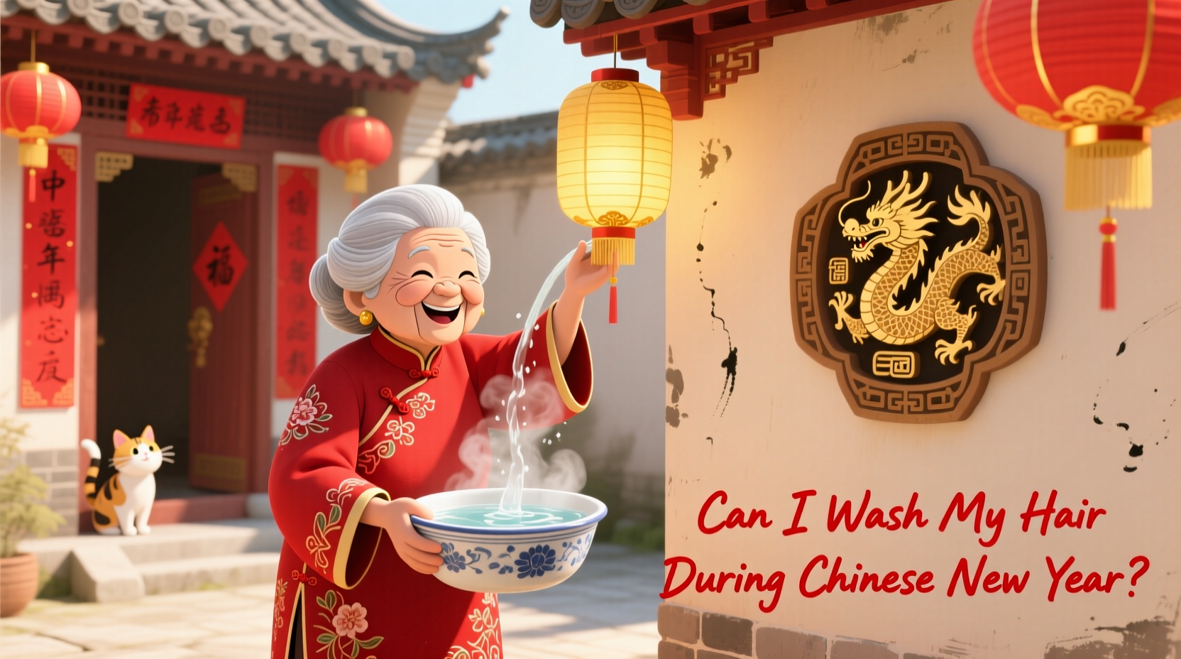 can i wash my hair chinese new year