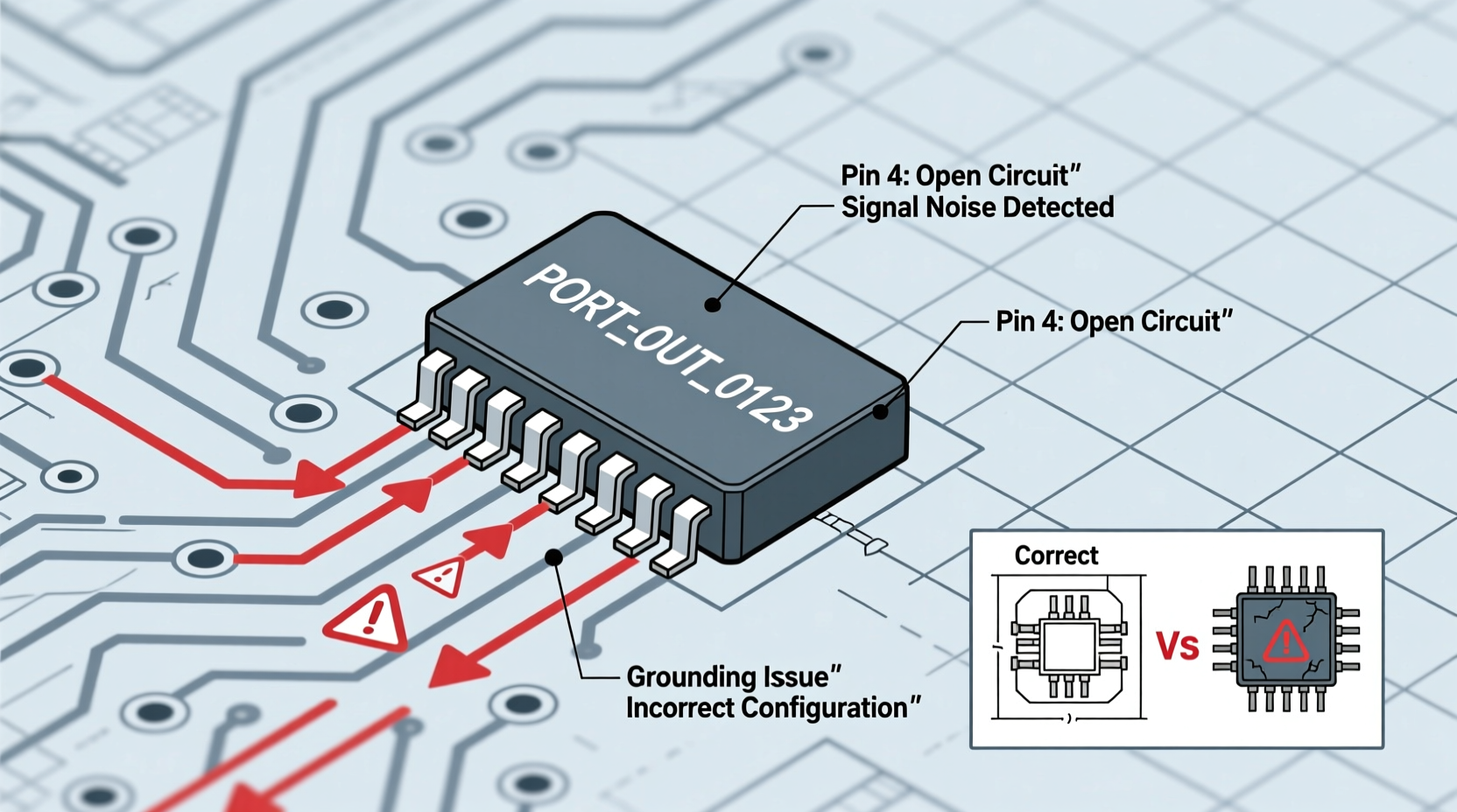 why is my port out pin 4 digits common issues solutions