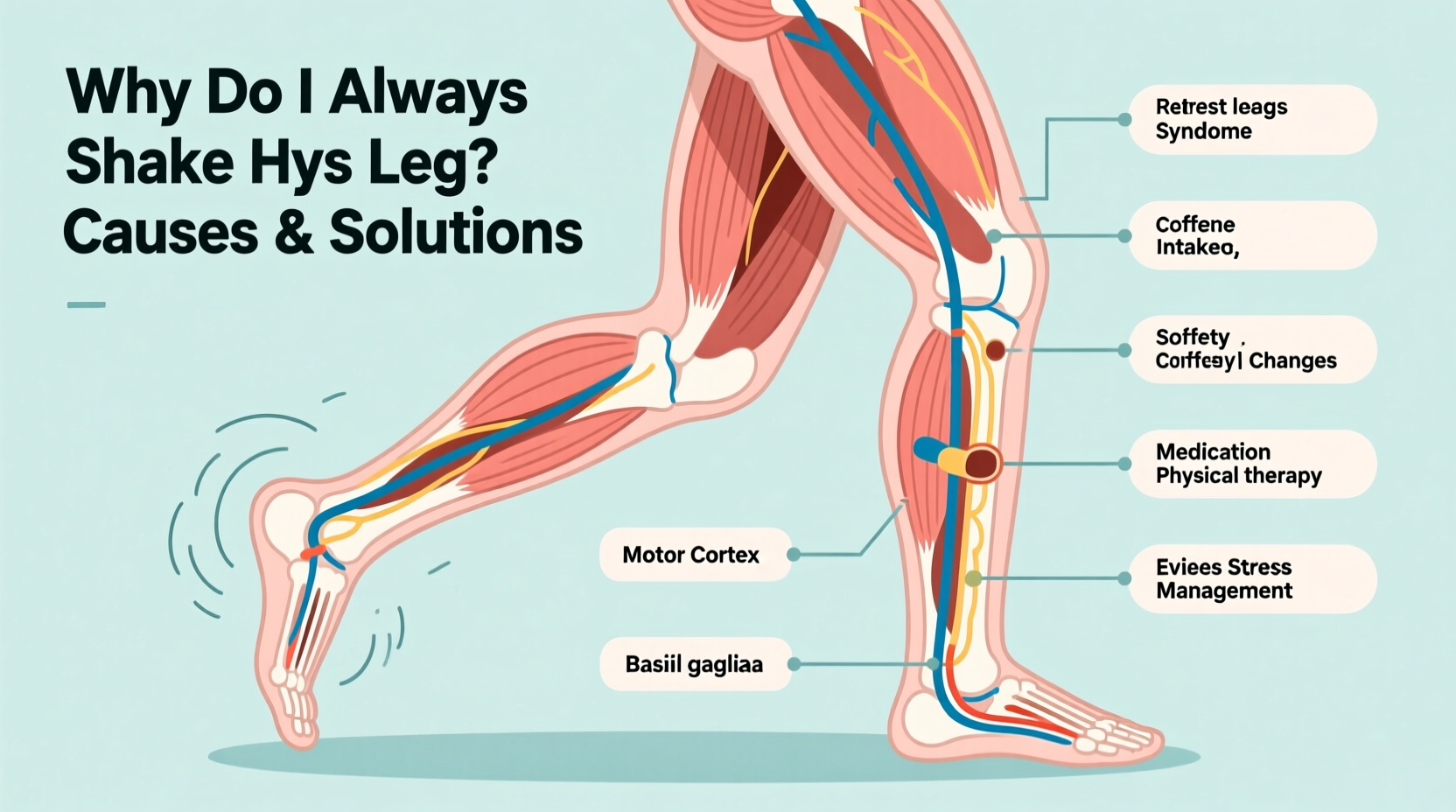 why do i always shake my leg causes and solutions