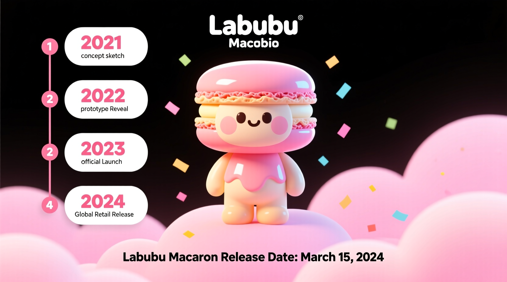when did labubu macaron release