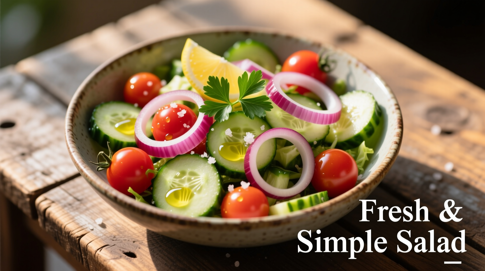Cucumber Onion Tomato Salad: Fresh & Simple Recipe