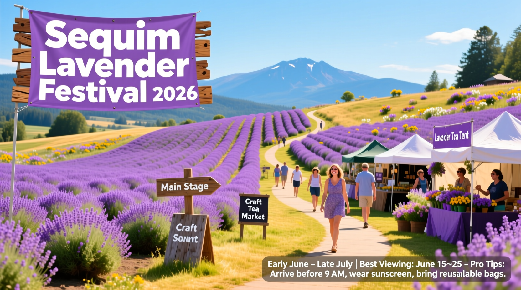 When is Sequim Lavender Festival 2026? Dates & Tips