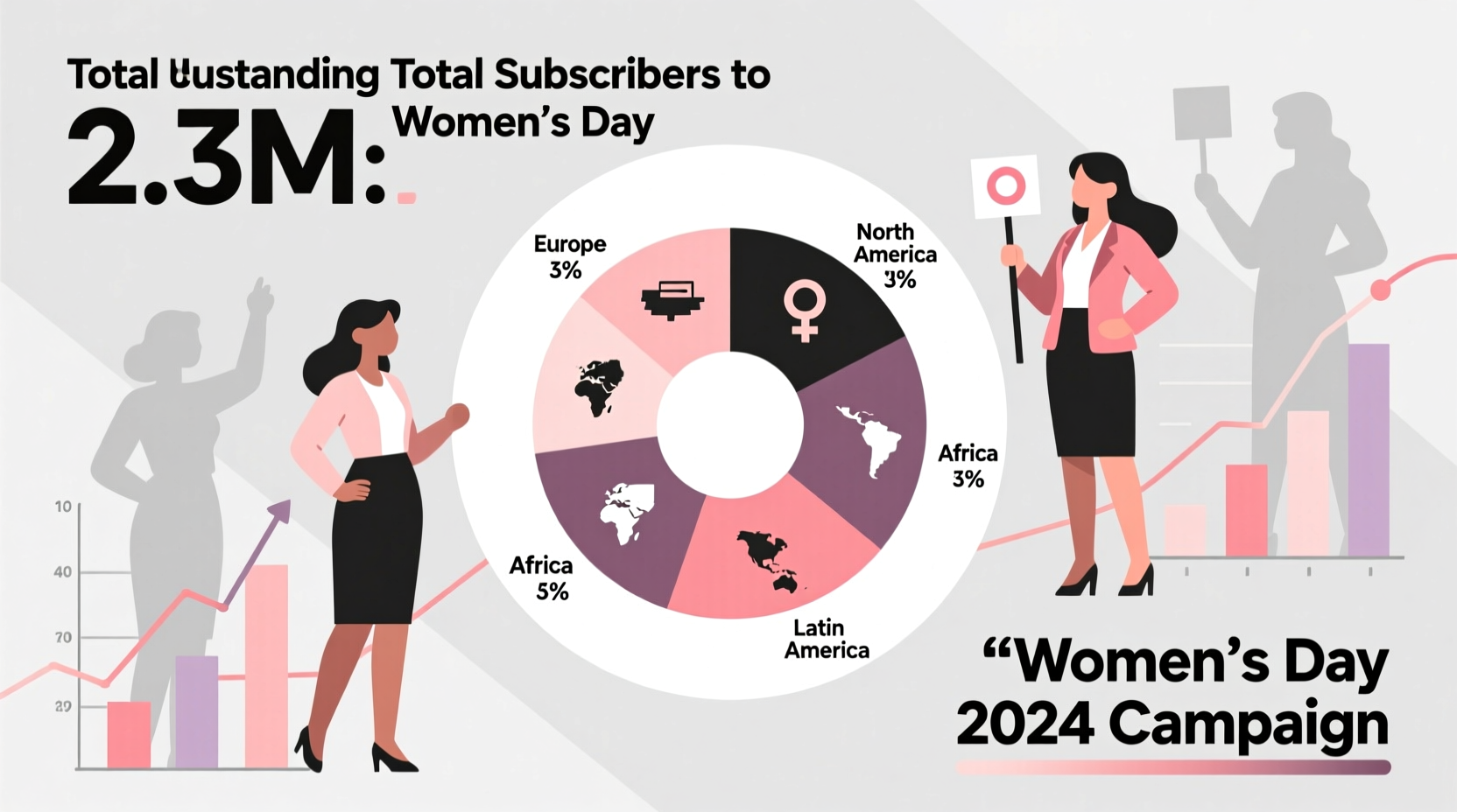total subribers to womens day