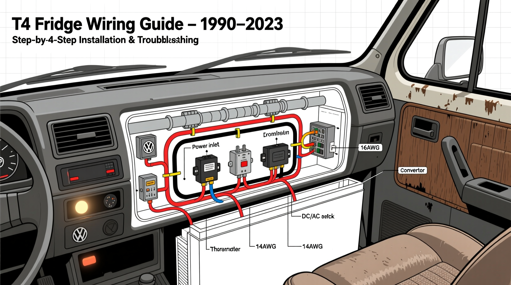 t4 fridge wiring guide