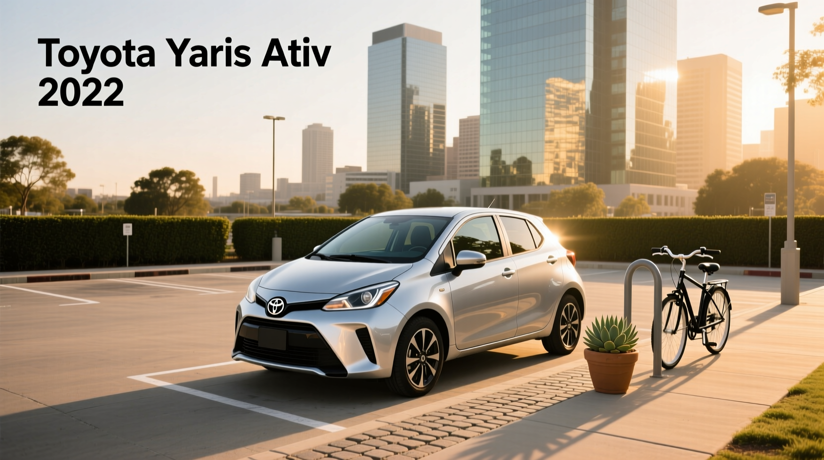 What is the Toyota Yaris Ativ 2022 fuel efficiency and trim options?