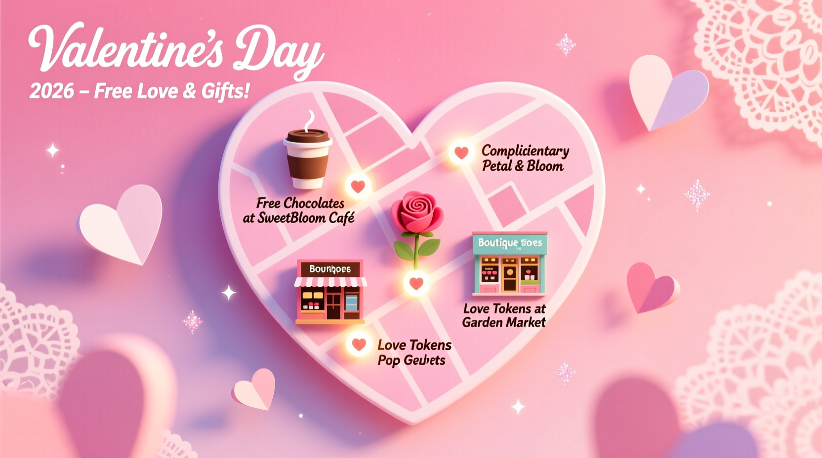 where to get free stuff on valentines day