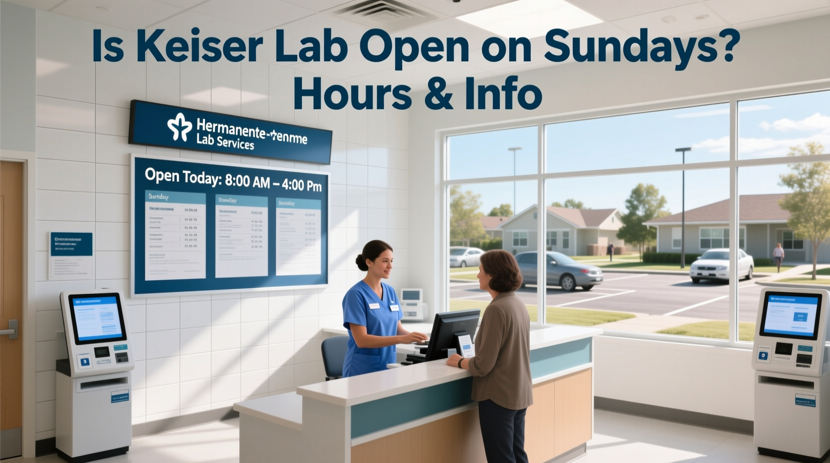 is kaiser lab open on sundays