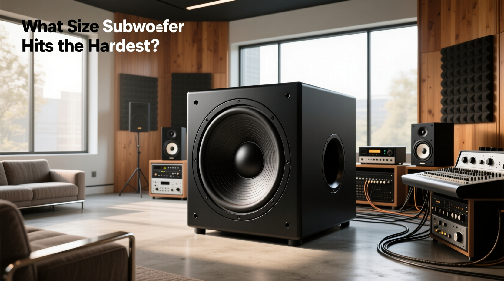 How to Choose Subwoofers 32 Inch, What Size Hits Hardest?