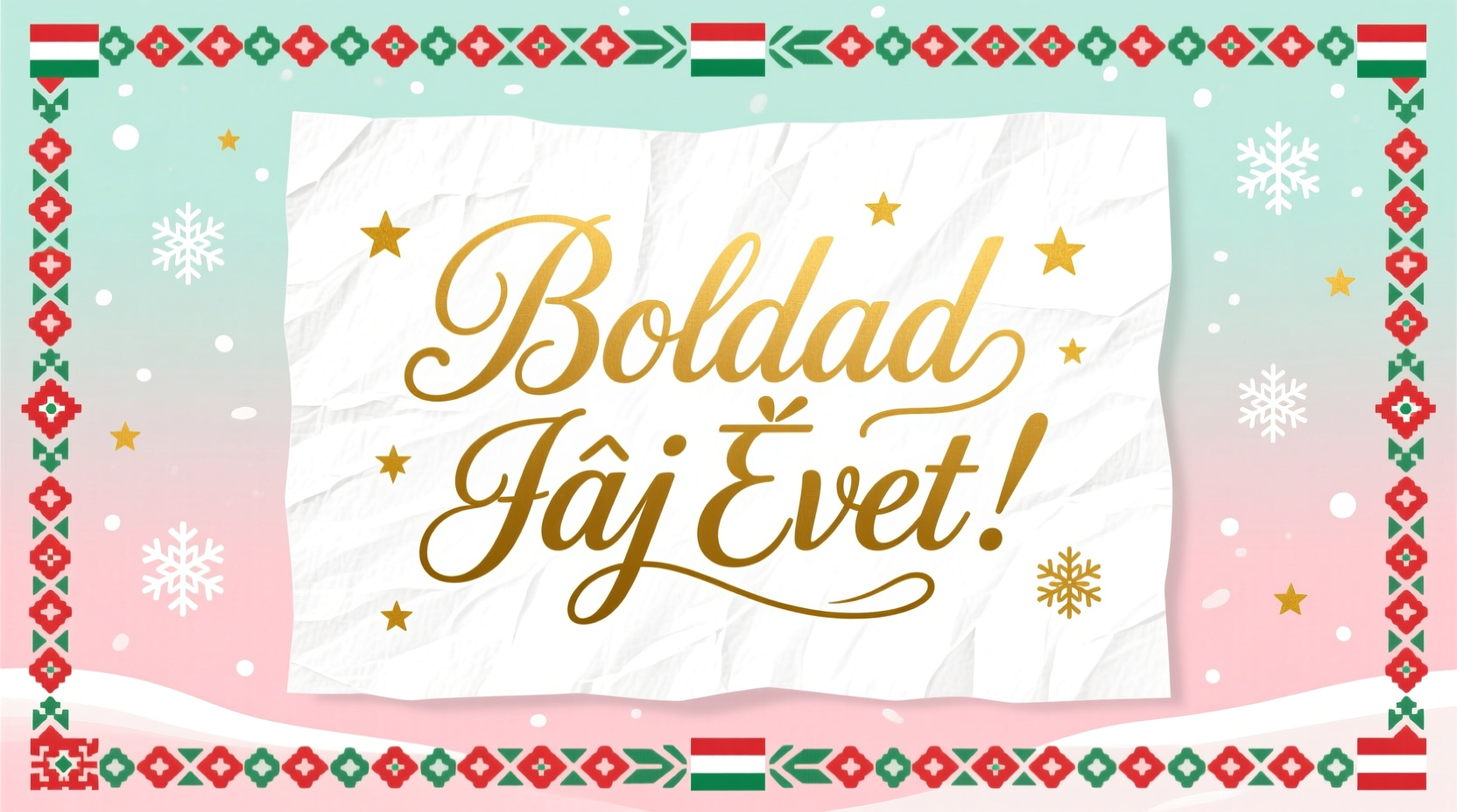 how do you say happy new year in hungarian