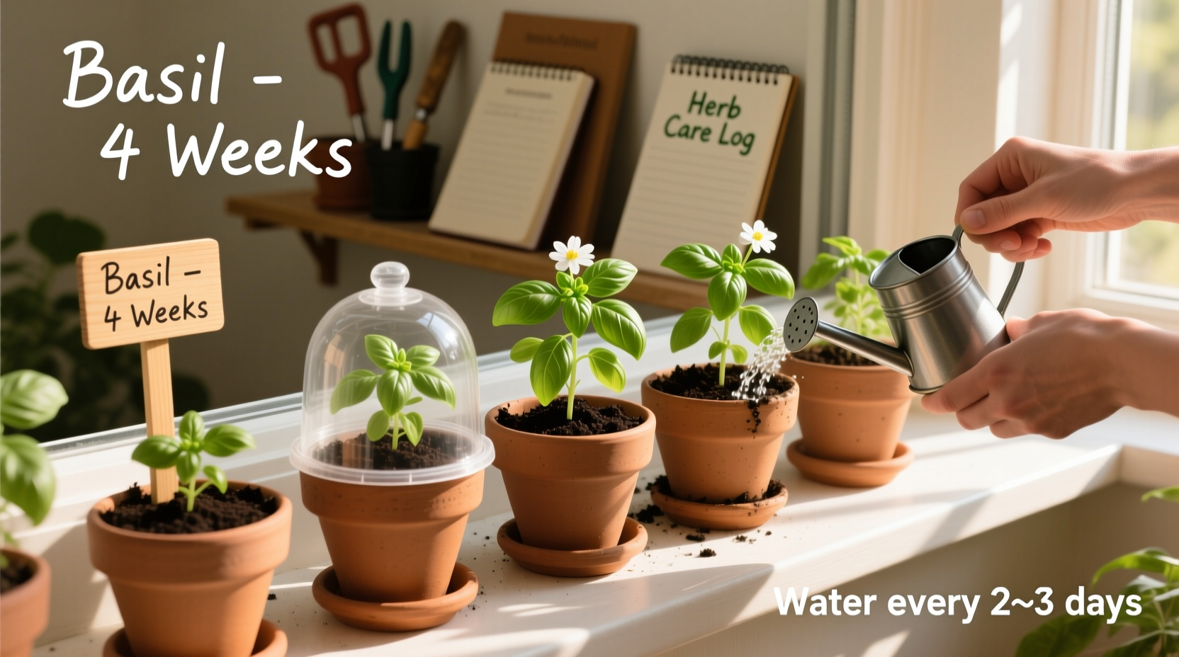 how to grow fresh basil