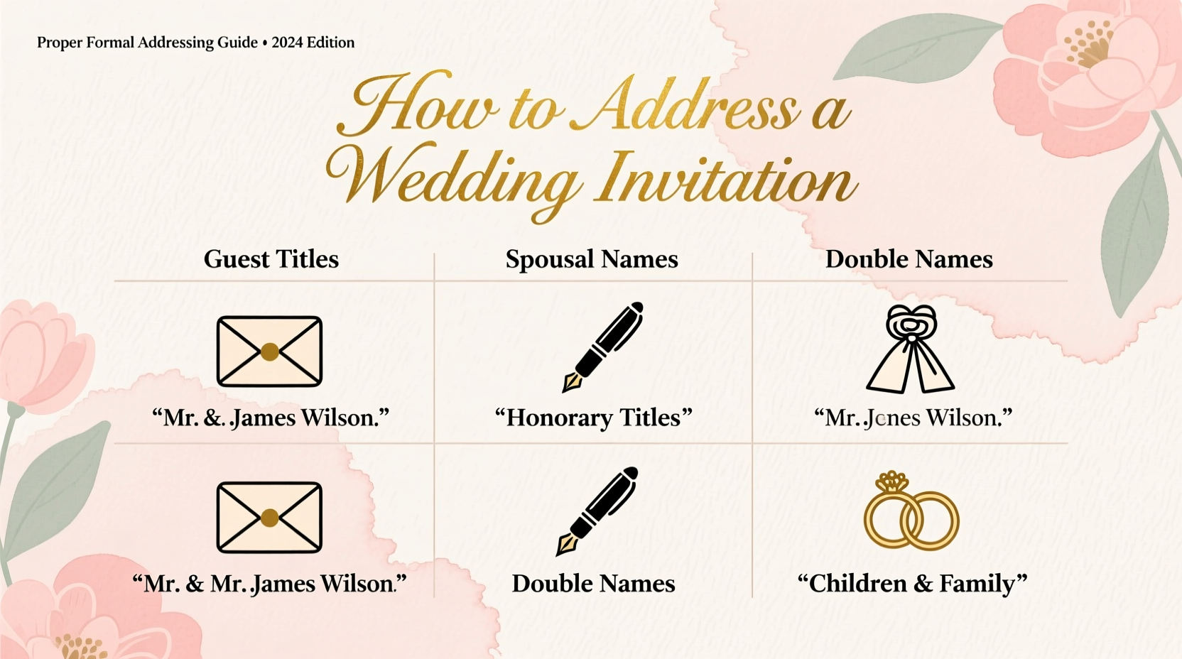 how to address a wedding invitation