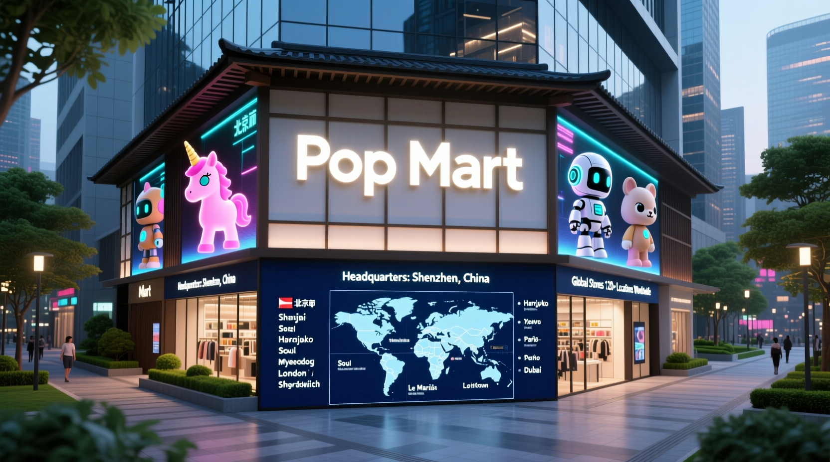 where is pop mart located at