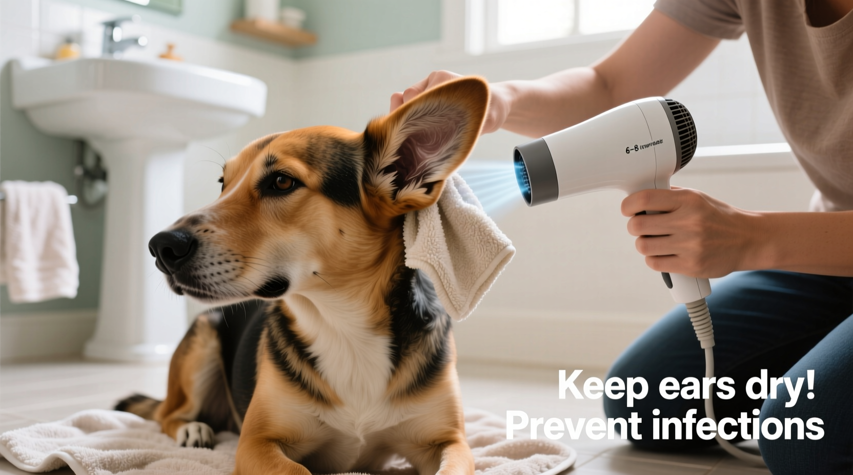 effective techniques for safely and thoroughly drying your dogs ears at home