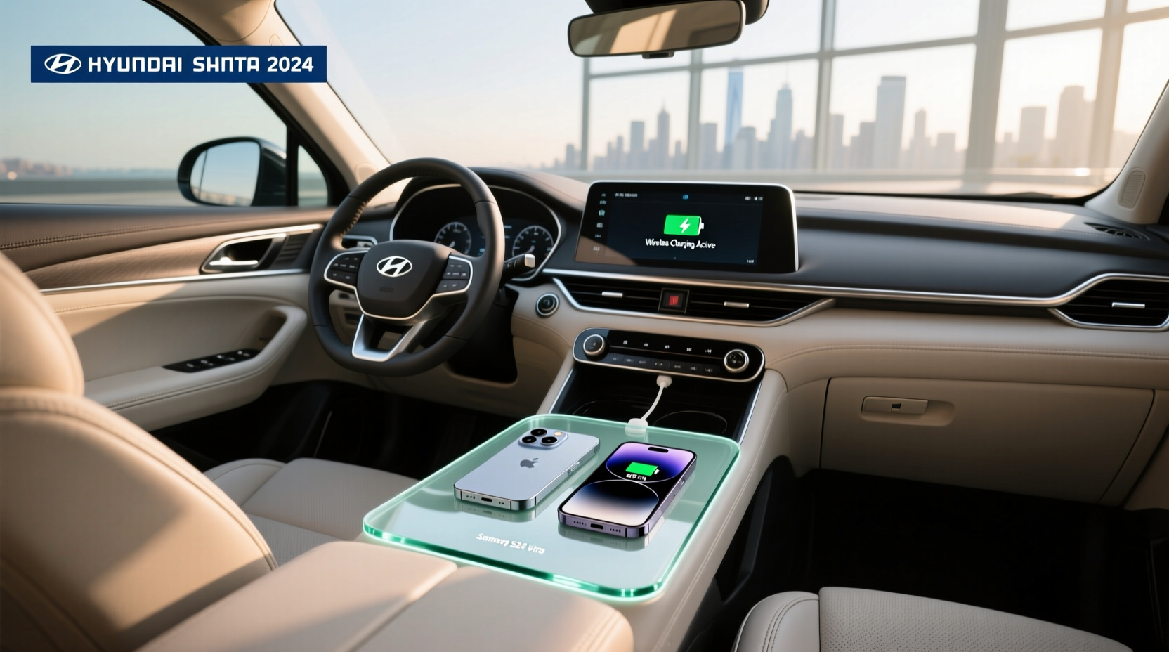 Hyundai Santa Fe Wireless Charging Guide