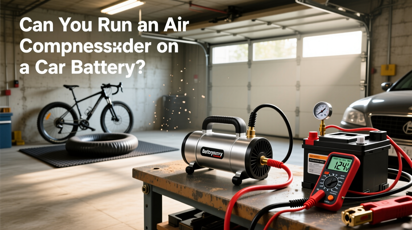 battery mini air compressor,Can you run an air compressor on a car battery? buying guide