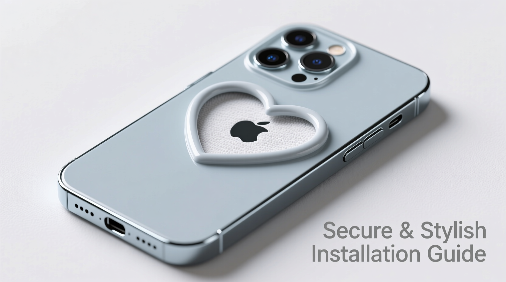 step by step guide how to install a 3d heart shaped phone case securely and stylishly