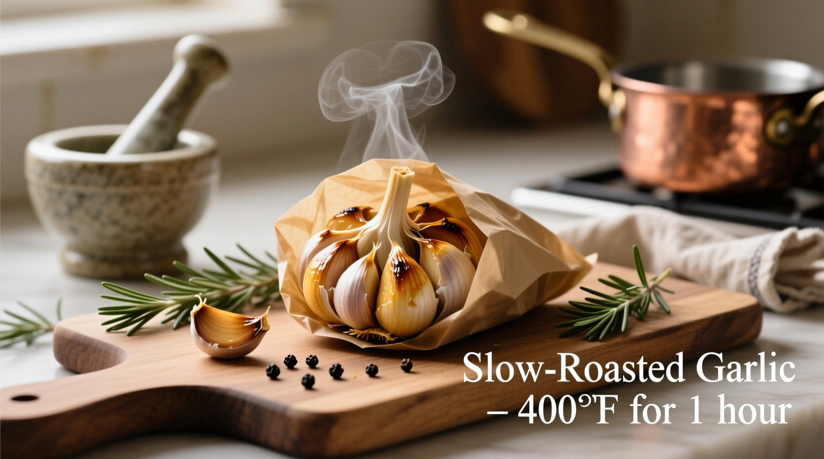 garlic roast recipe