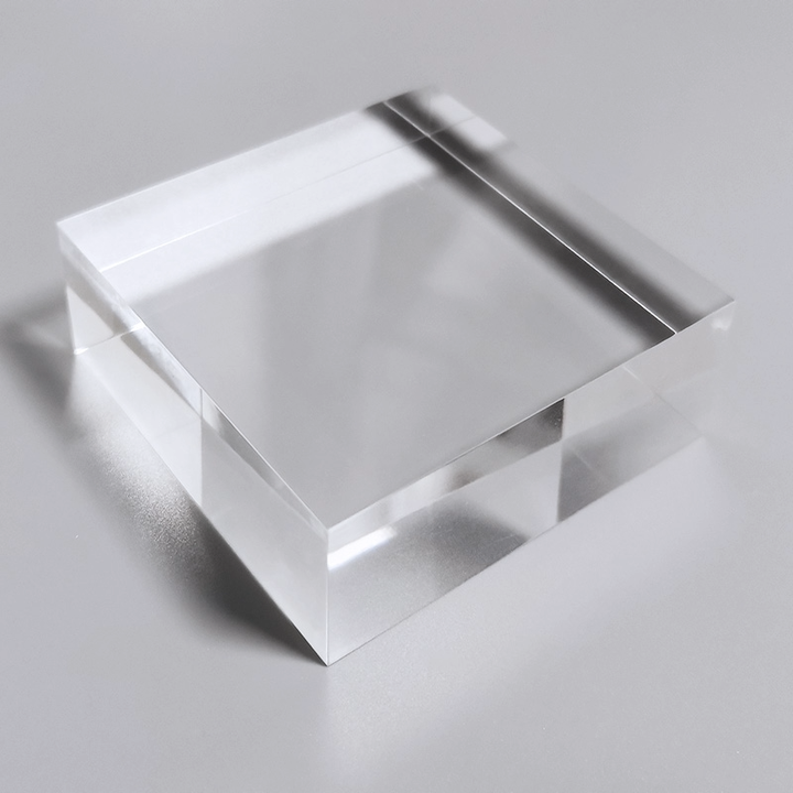 Clear Solid Acrylic Eco-Friendly for Jewelry Display Cube Customizable ...