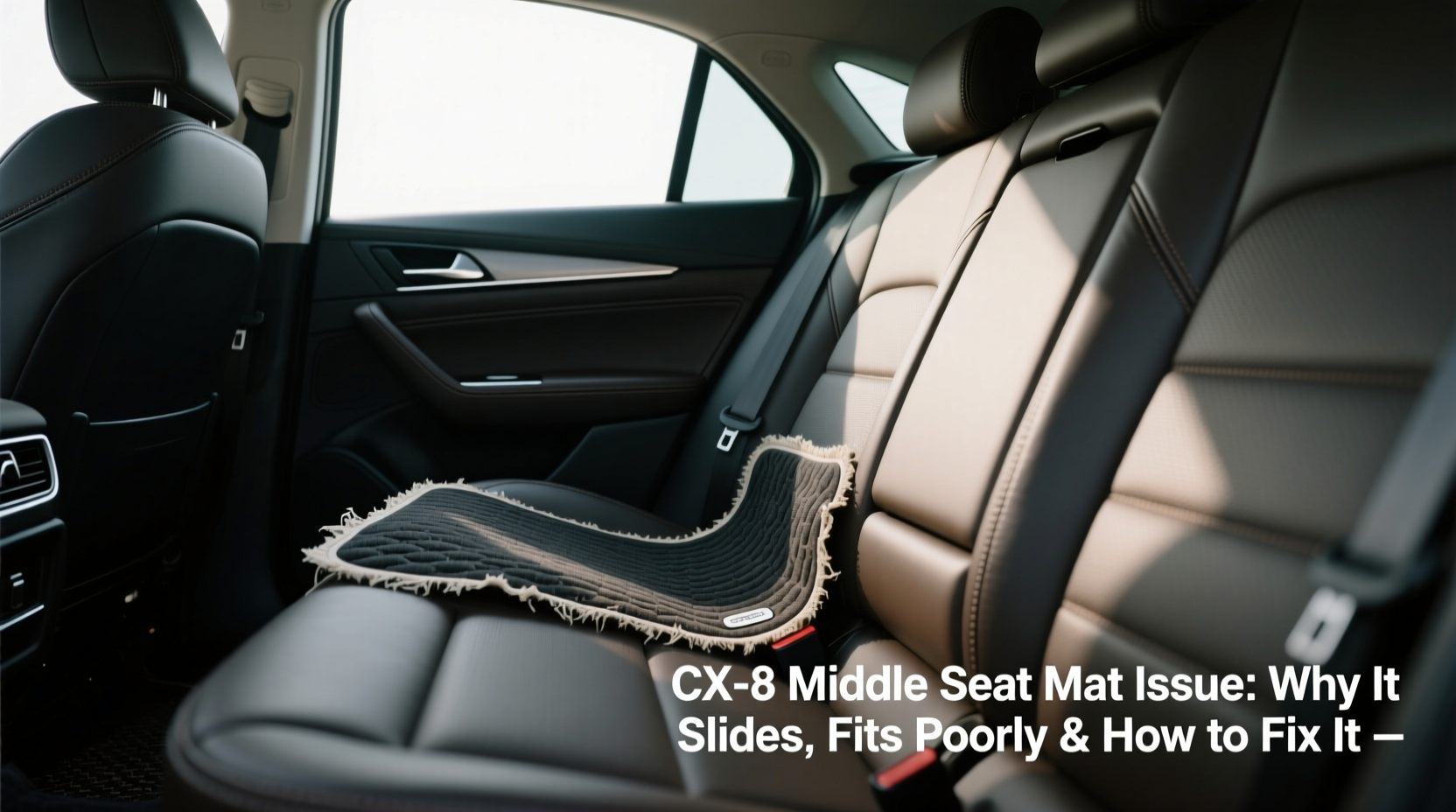 cx8 middle seat mat issue