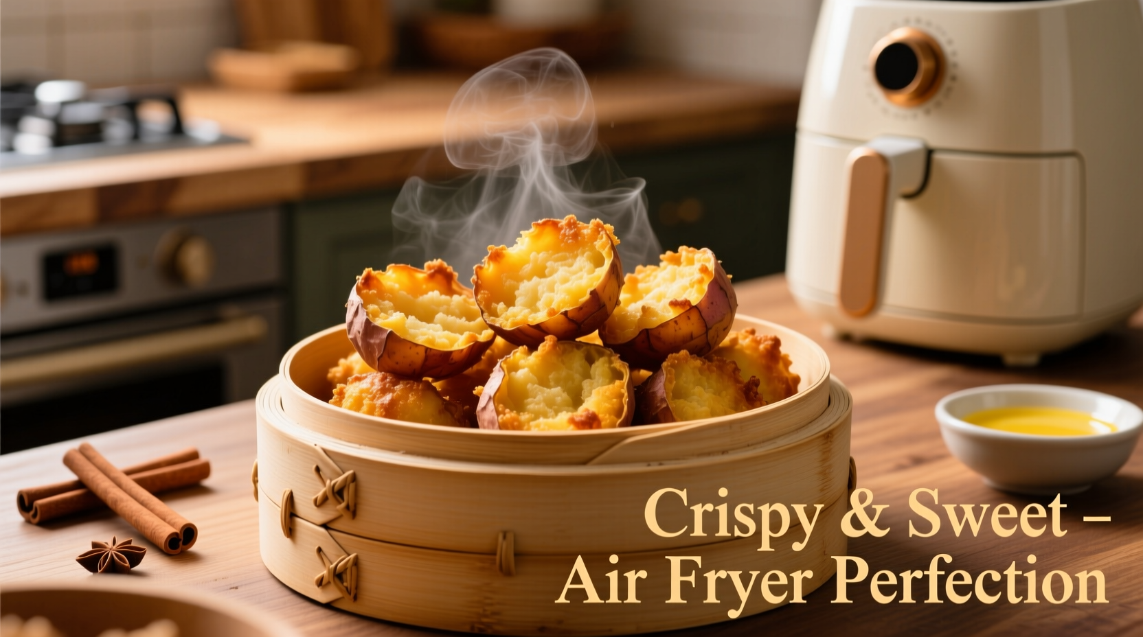 Perfect Sweet Potato Puffs Air Fryer Recipe in 15 Minutes