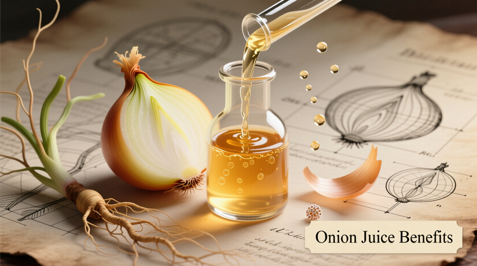 Onion Juice Benefits: 4 Science-Backed Health Advantages