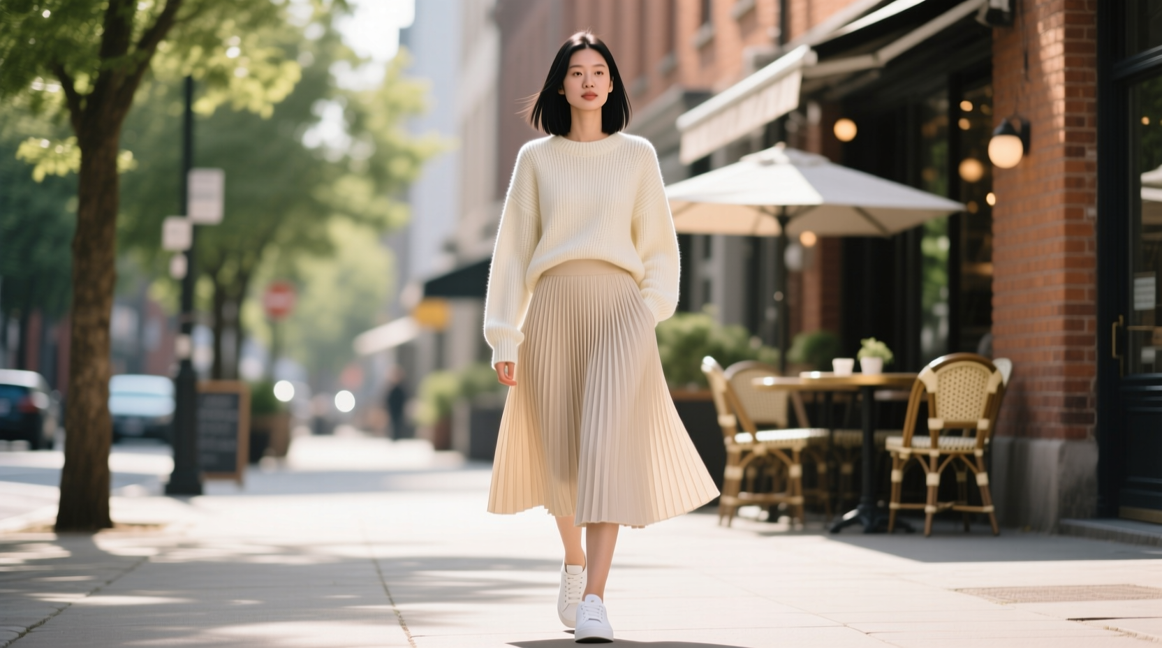 effortless casual pleated skirt looks stylish outfit ideas for everyday wear