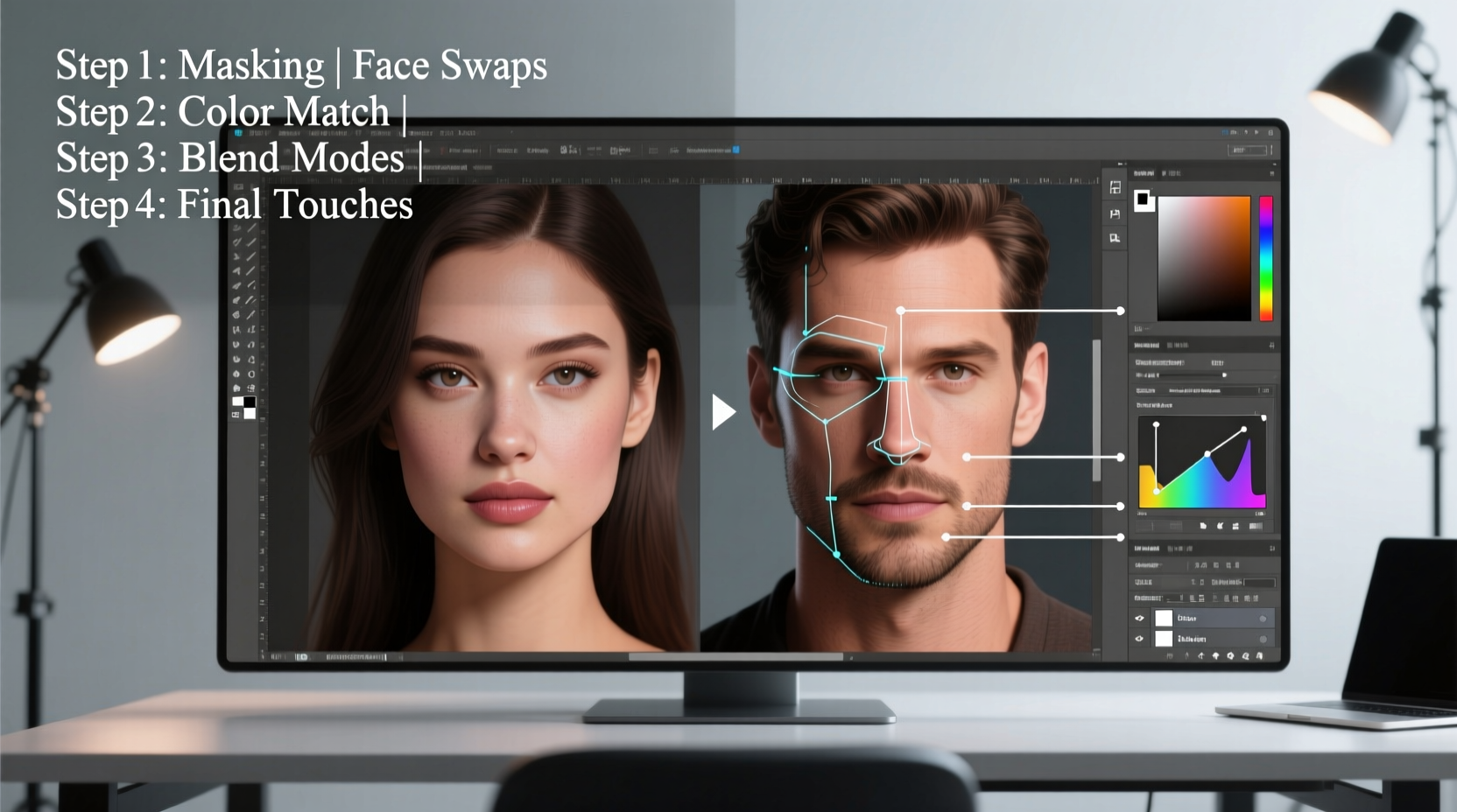 mastering face swaps in photoshop a step by step guide for flawless results