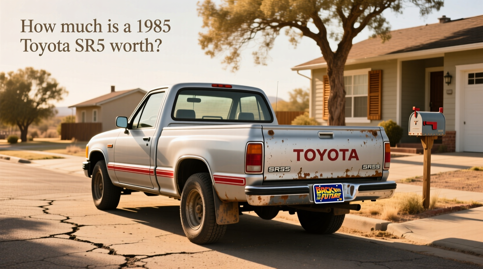 1985 toyota sr5 vs. back to the future tribute what to know