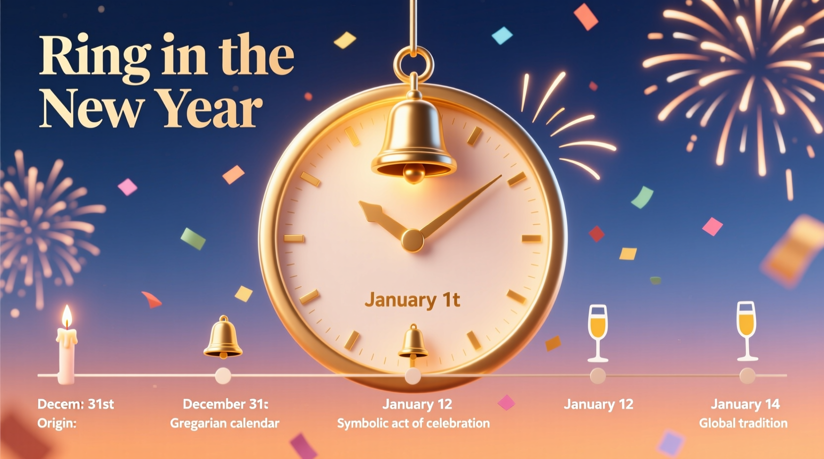 why do they say ring in the new year