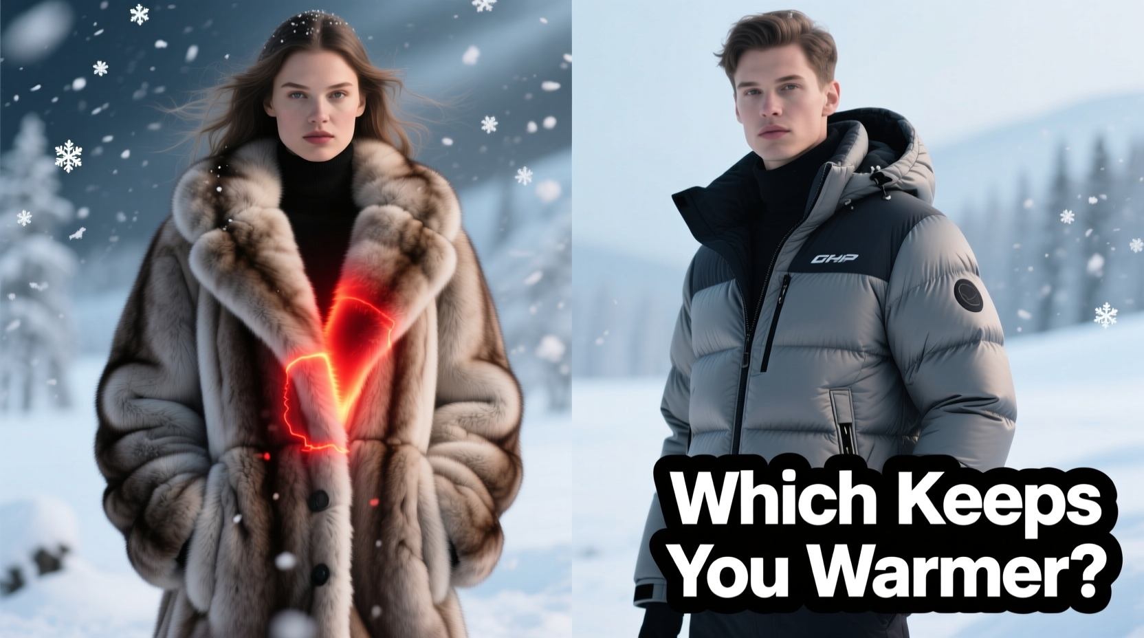 mink fleece coat vs down jacket which one actually keeps you warmer