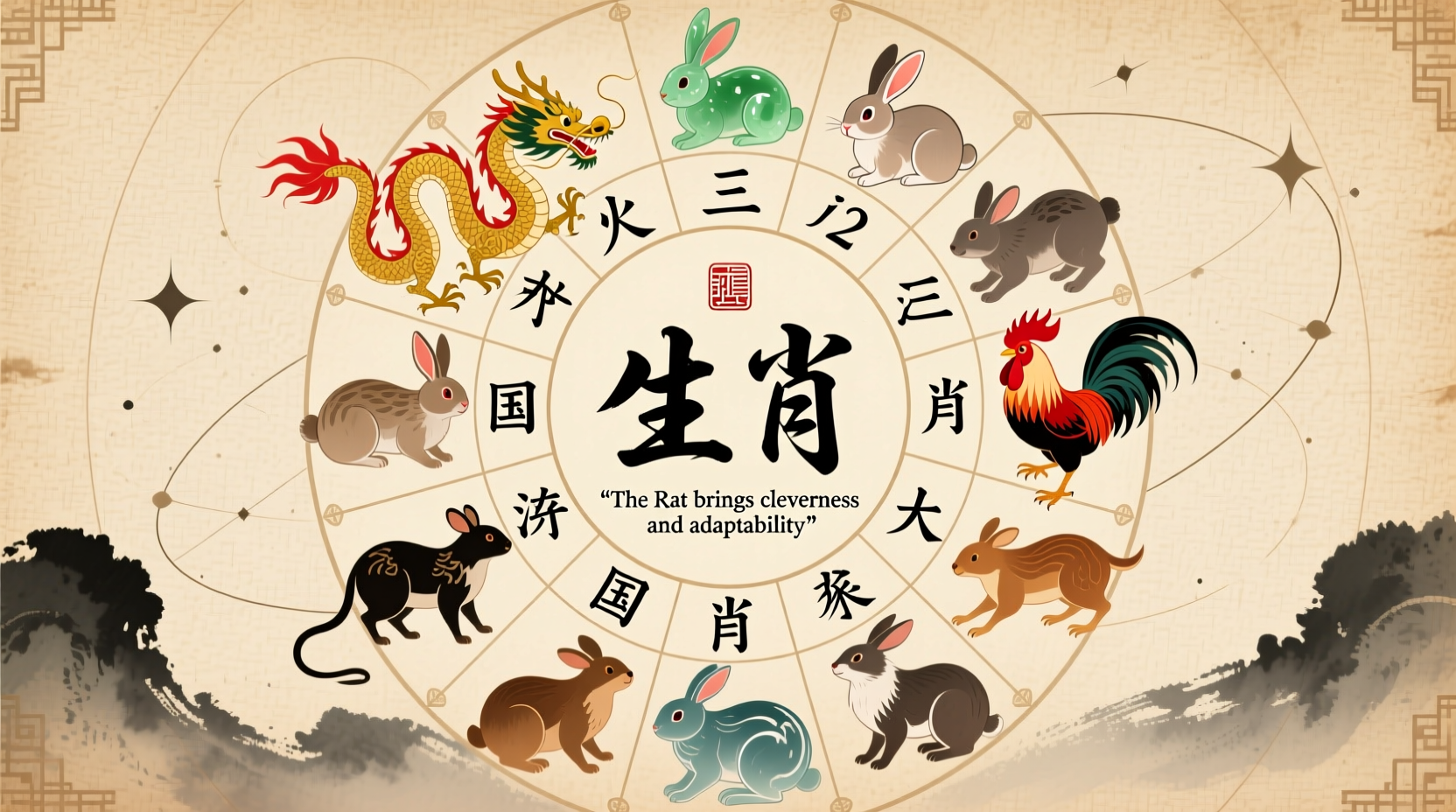 The 12 Animals of the Chinese Zodiac Explained