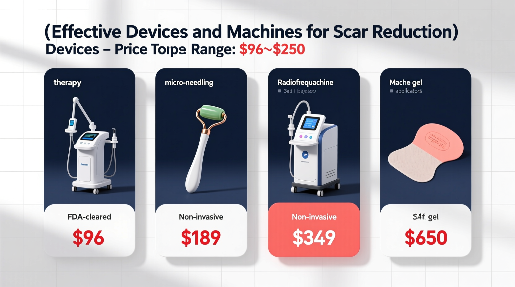 effective devices and machines best for scars with prices from 9 65