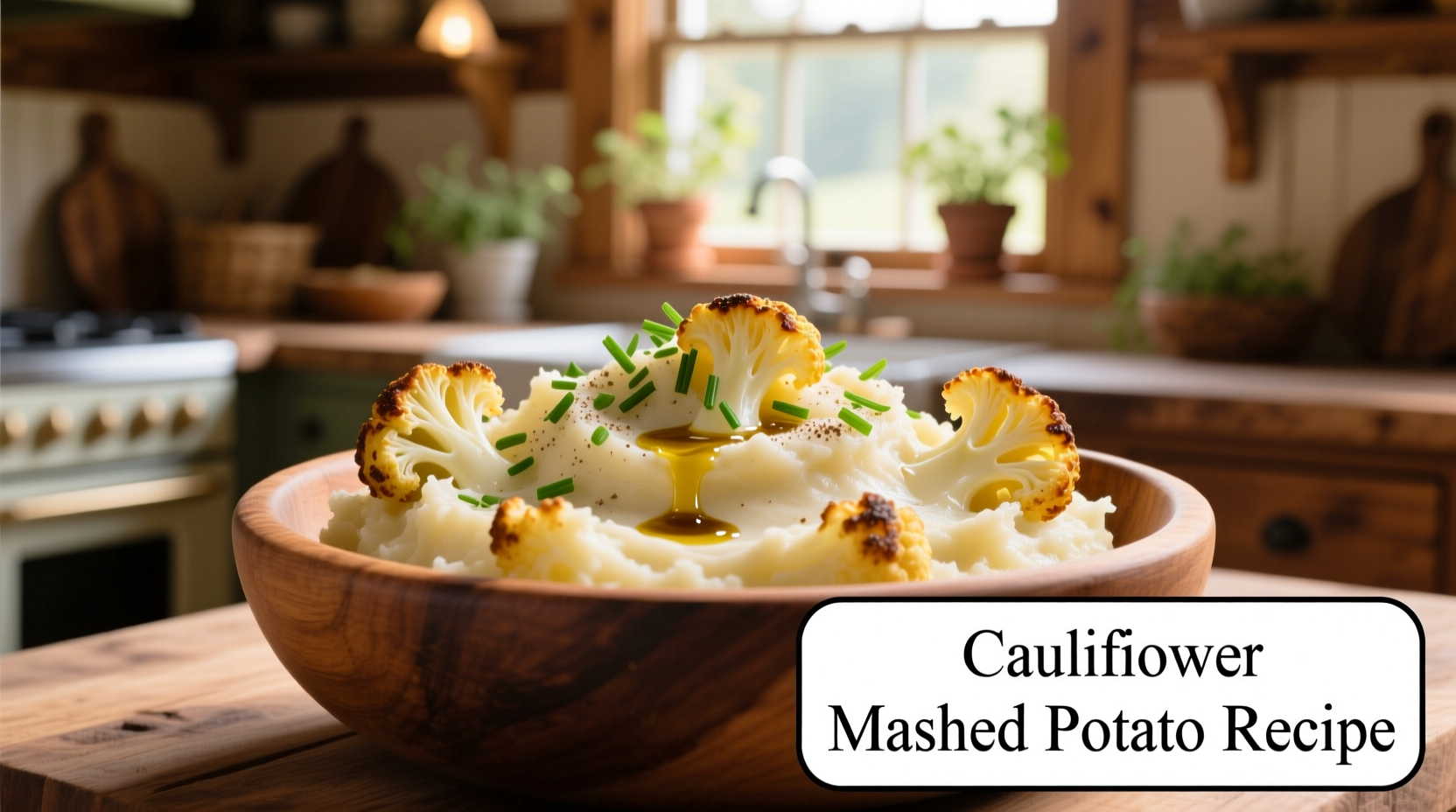 Creamy Cauliflower Mashed Potato Recipe - Healthier Alternative