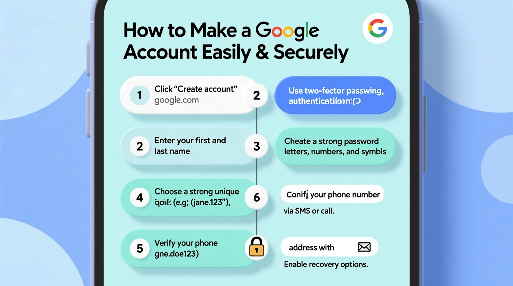 step by step guide how to make a google account easily and securely 2