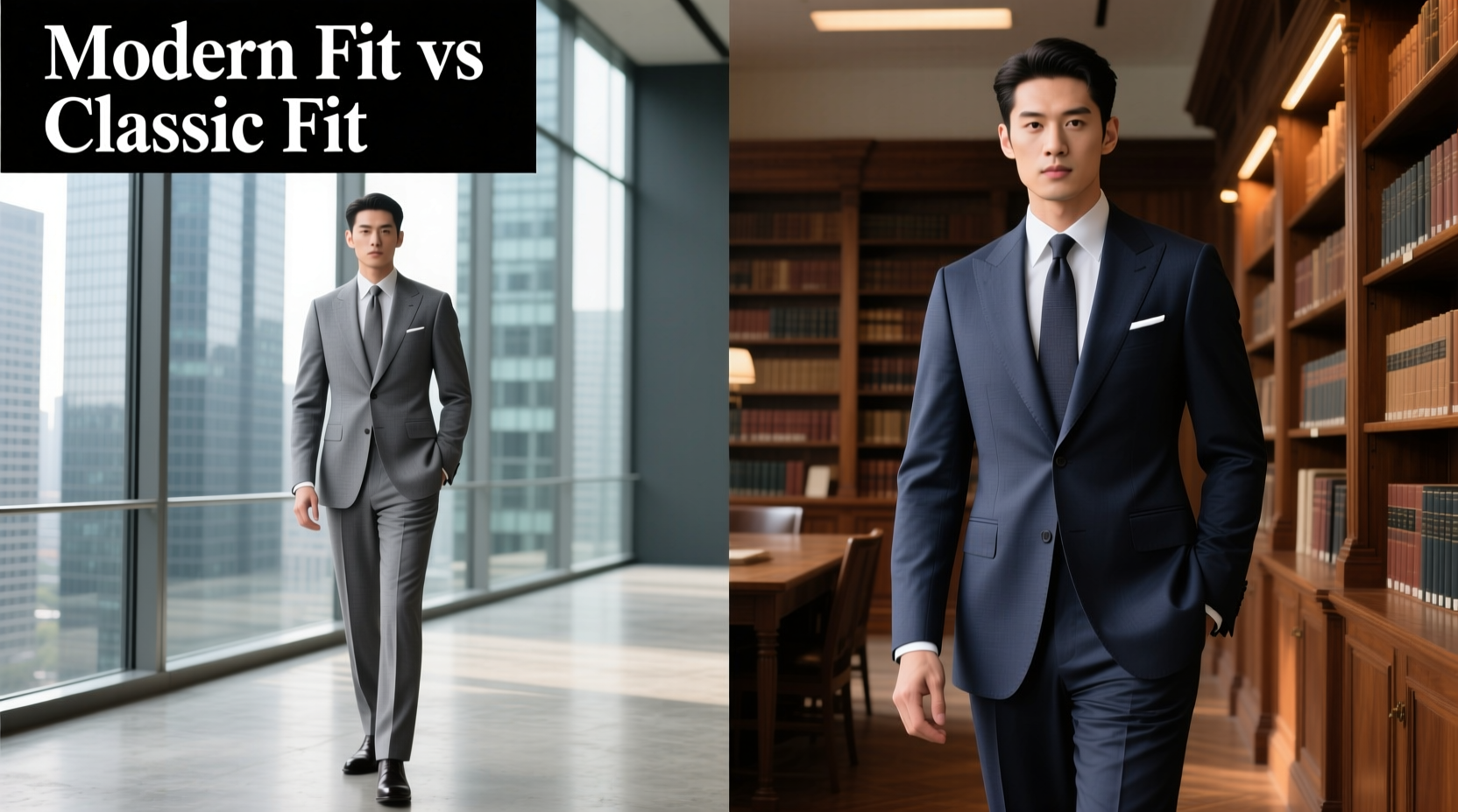 modern fit vs classic fit suit is the newer style actually better or is classic still king