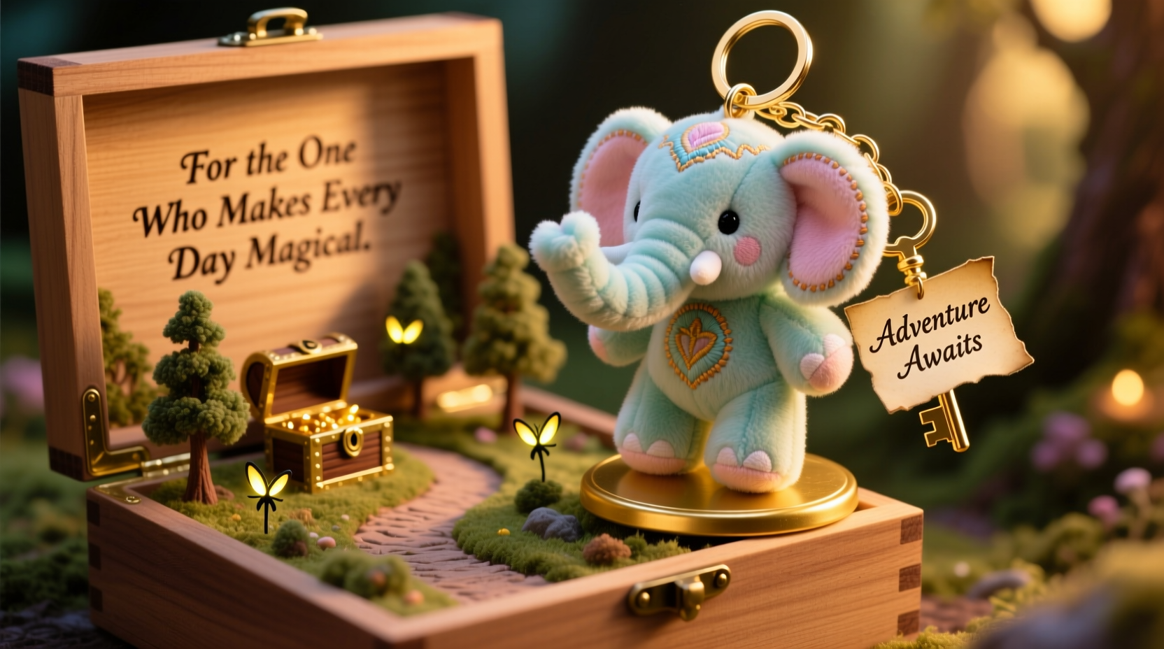 creative ways to gift a stuffed elephant keychain that delight and impress