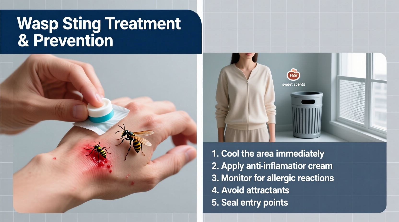 effective solutions for the best wasp sting treatment and prevention