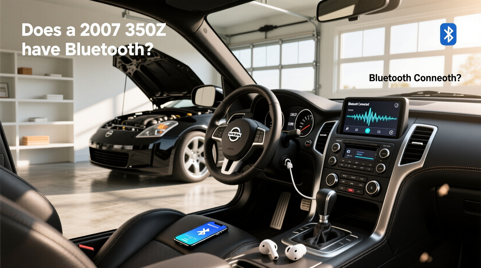 How to Choose 350z Touch Screen Radio, Does a 2007 350Z Have Bluetooth?