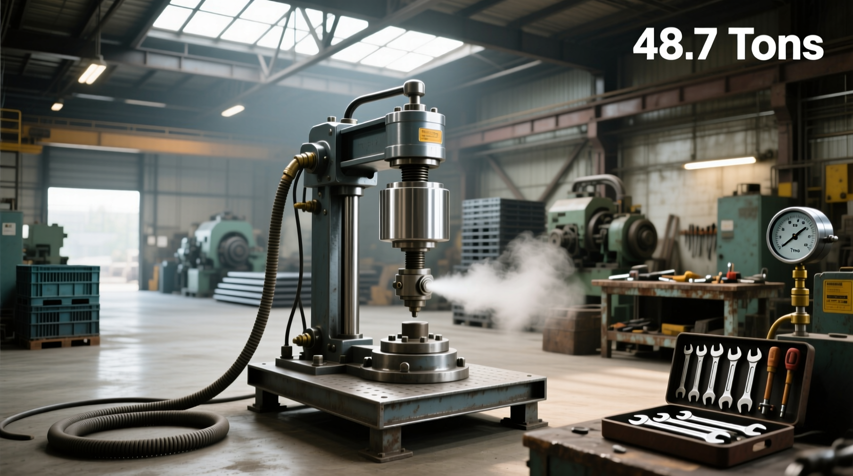 50 ton air hydraulic jack guide