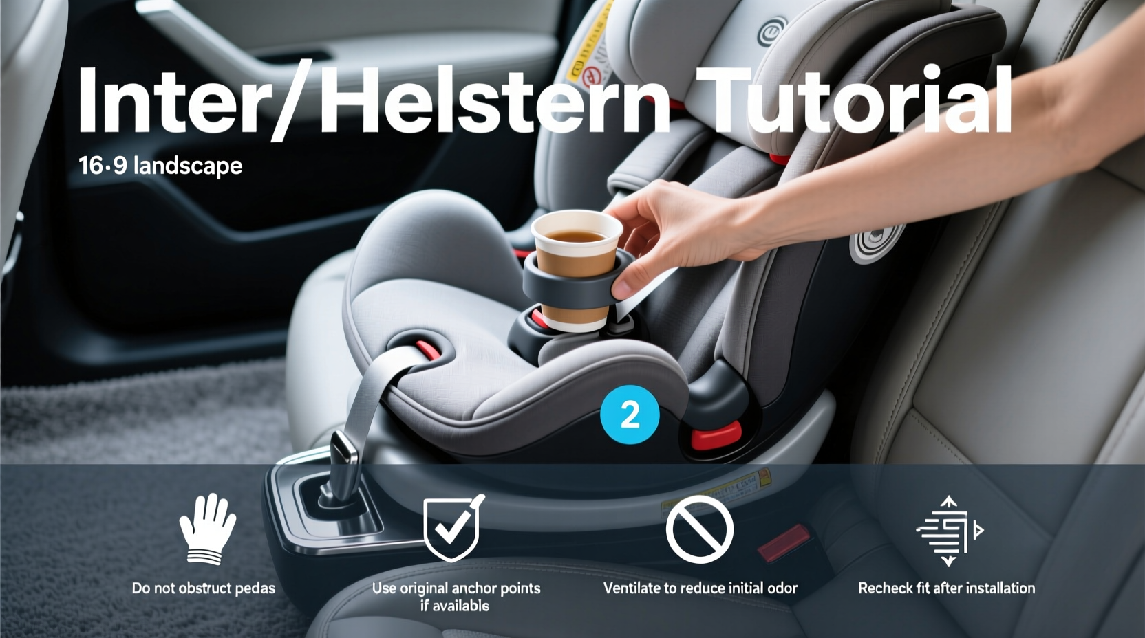 child car seat drink holder