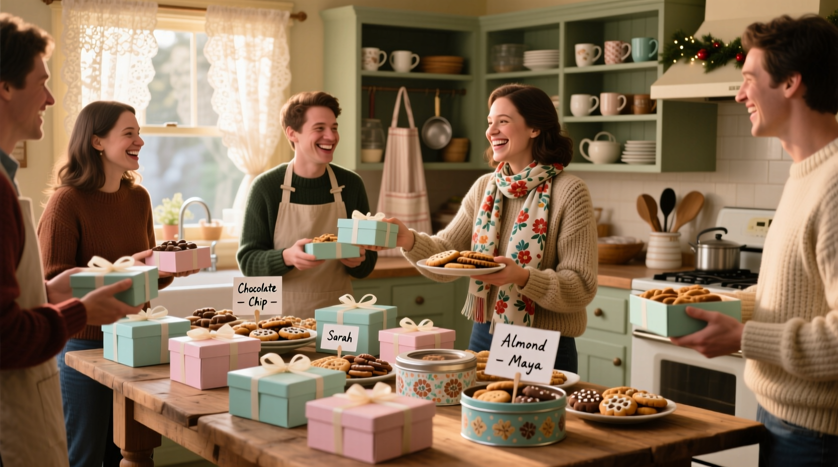 how to host a cookie swap