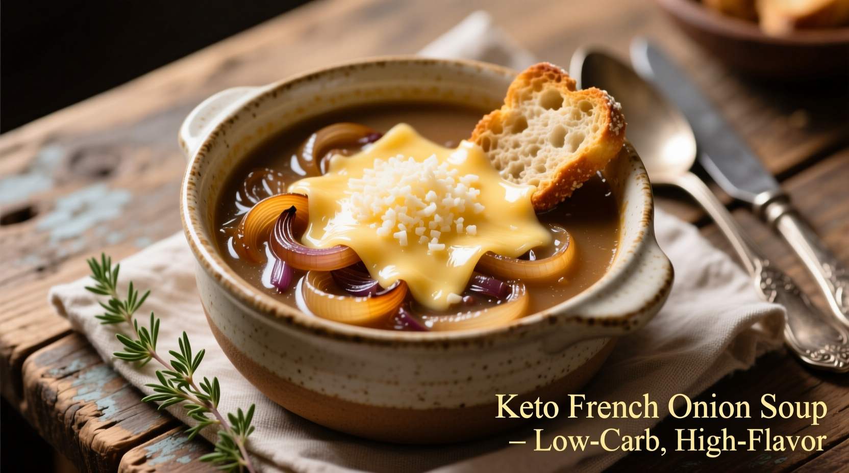Keto French Onion Soup: Authentic Recipe With 4g Net Carbs