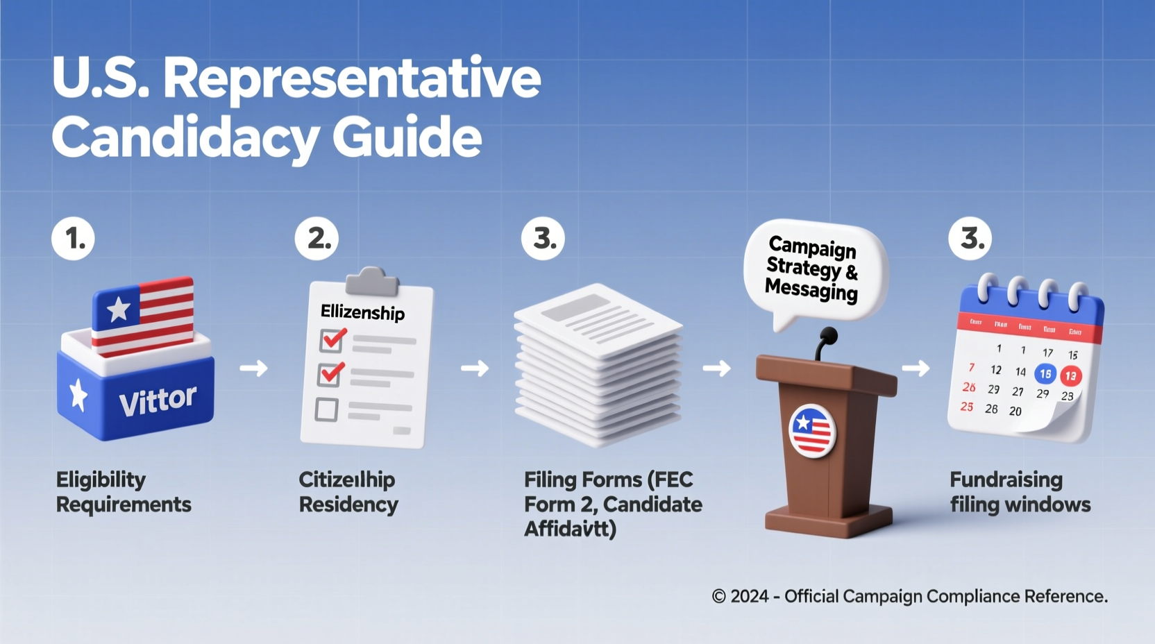 a step by step guide to running for u s representative eligibility filing and campaign tips