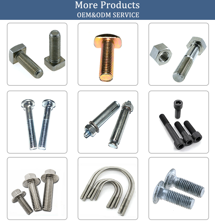 Factory Price M6 M120 Inconel 625 718 Hex Bolt DIN933 And DIN934 Nut