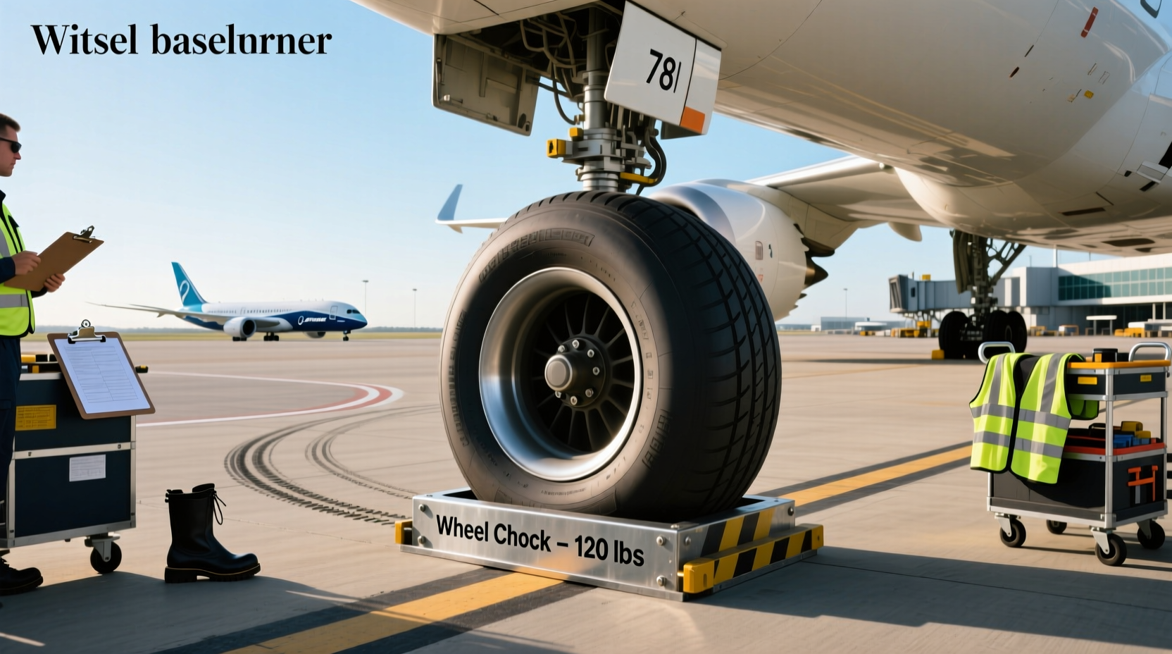 How to choose wheel chock for airplane,How much do aircraft wheel chocks weigh?